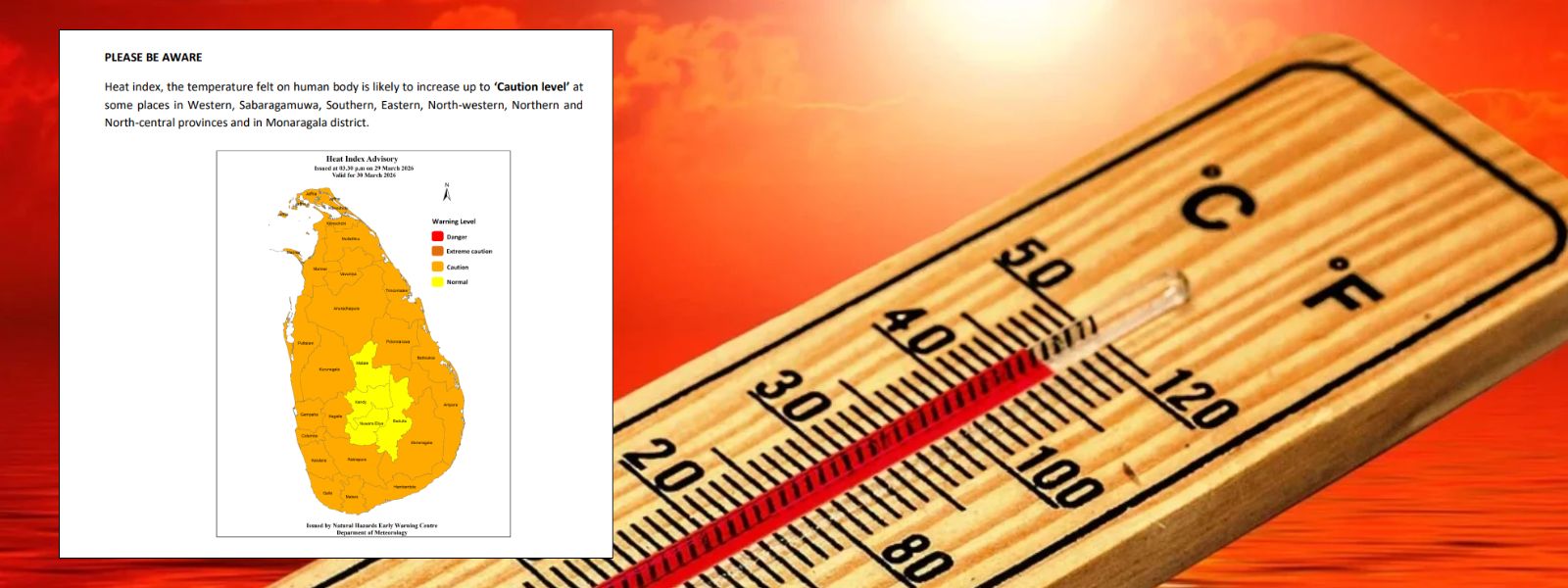 Heat Advisory Issued for Several Provinces